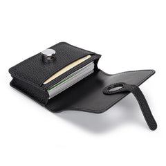 Women Small Cow Leather Coin Purse Clutch Wallet