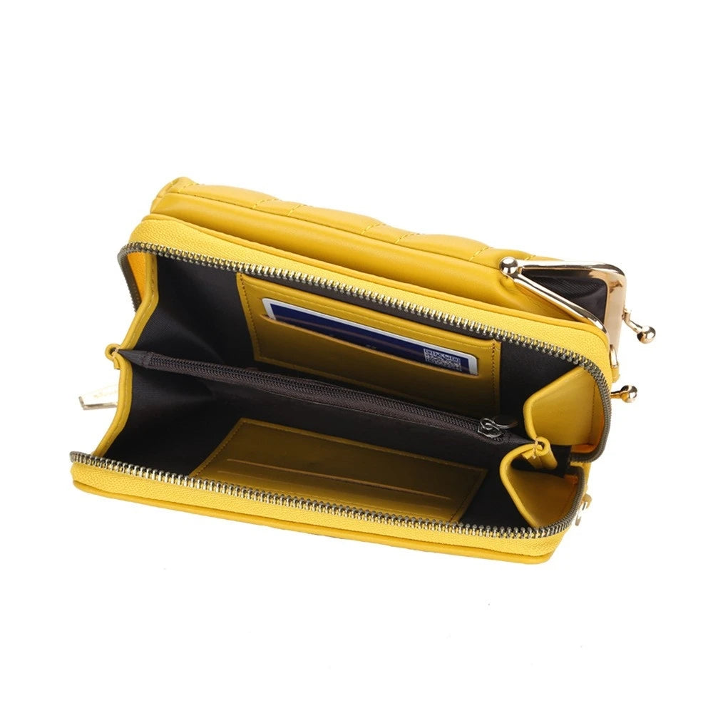 Women Small Shoulder Bag For Phone Short Travel Leather Messenger Crossbody Bags