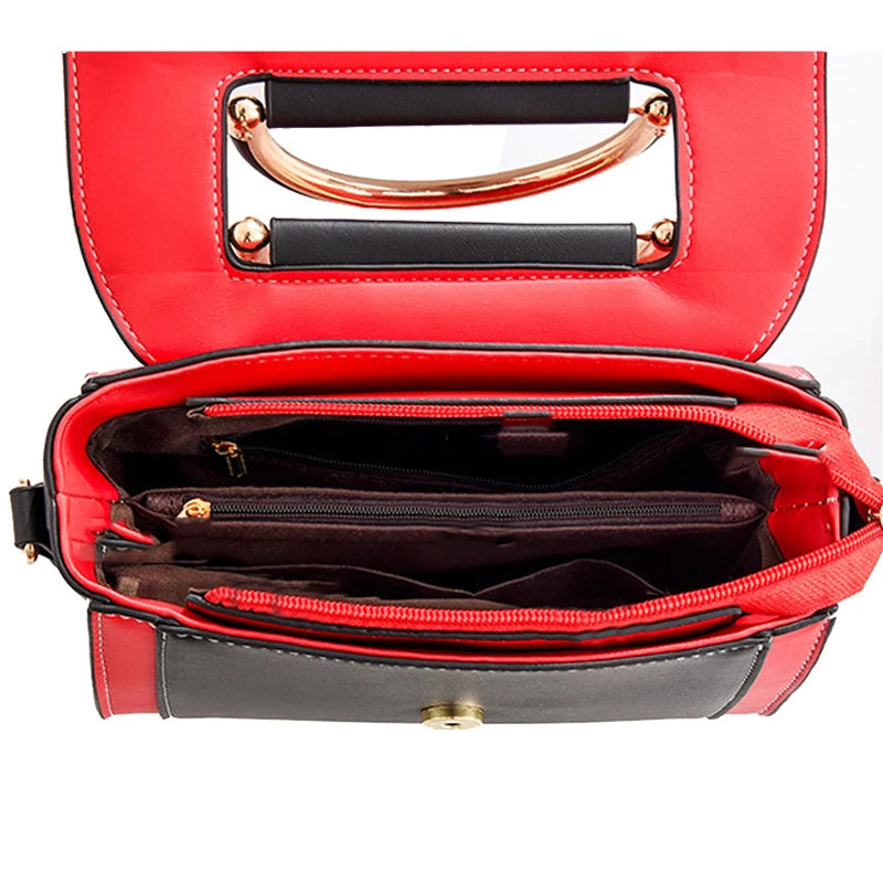 Women Small Square Bag Casual Retro Shoulder Handbag
