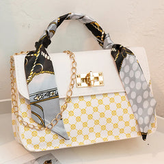 Women Small Square Bag Printed Single Shoulder crossbody Bags