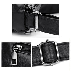 Vintage PU Crossbody Bag Soft Leather Shoulder Bag Handbag