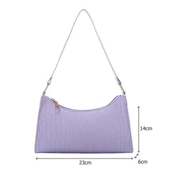 Women PU Leather Handbags Totes Shoulder Bags Youth Ladies Bag Purse