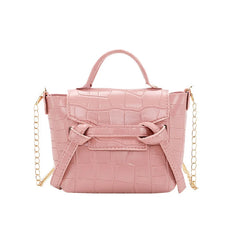 Women PU Leather Shoulder Bag Small Zipper Crossbody Handbags Tote