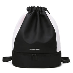 Women Sports Backpack Dry Wet Separation High Capacity Portable