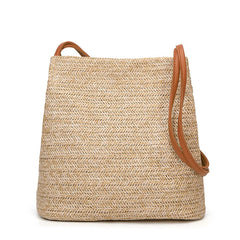 Bohemian Rattan Beach Handbag Straw Bag