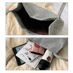 Summer Beach Bags Large Capacity Flax Shoulder Bag Casual Totes