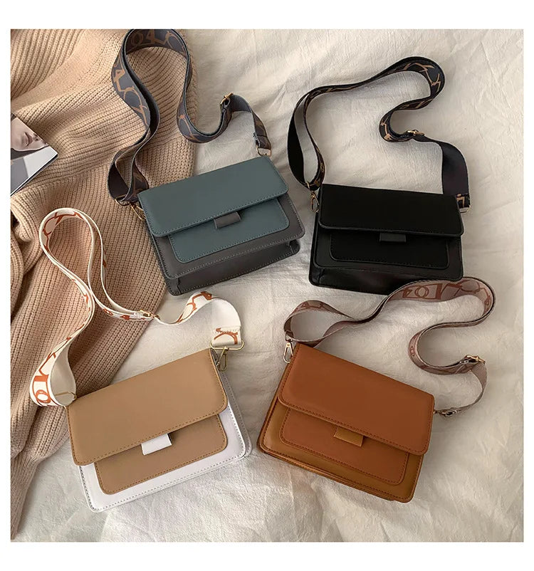 Women Textured Shoulder Bags in Contrasting Colors