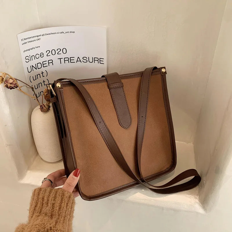 Women Tote Bag Crossbody Shoulder Bags Zipper PU Leather Handbag