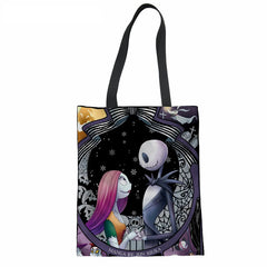 Nightmare Before Christmas Print Luxyry Woman Shoulder Bag