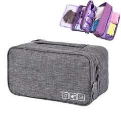 Women Travel Accessories Bra Underwear Bag Double Storage Pouch