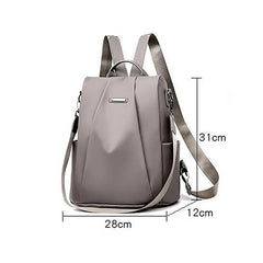 Women Travel Backpack Handbag Anti-Theft Oxford Cloth Casual Backpack