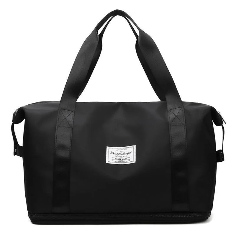 Women Travel Bag Large Capacity Waterproof Multicolor Shoulder Gym Bag