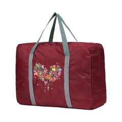 Women Travel Tote Bag Foldable Clothing Luggage Organizer Portable Handbags