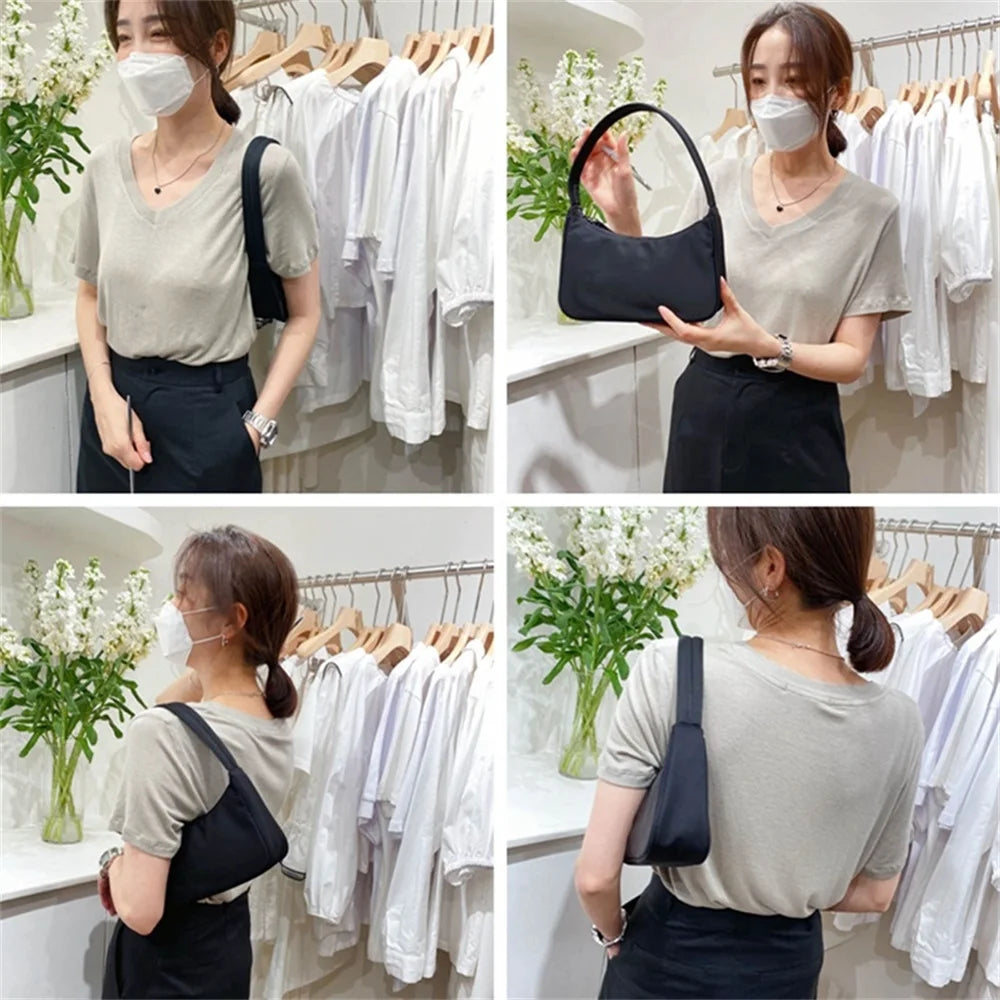 Women Underarm Bag Tote Bags Pouch Leisure Shopping Bag