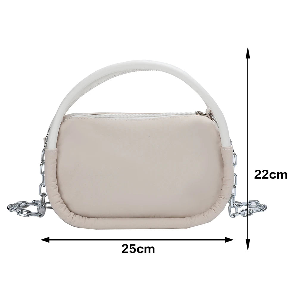 Women Underarm Bags Solid Oxford Cloth Ladies Hand Bags Casual Female Small Tote