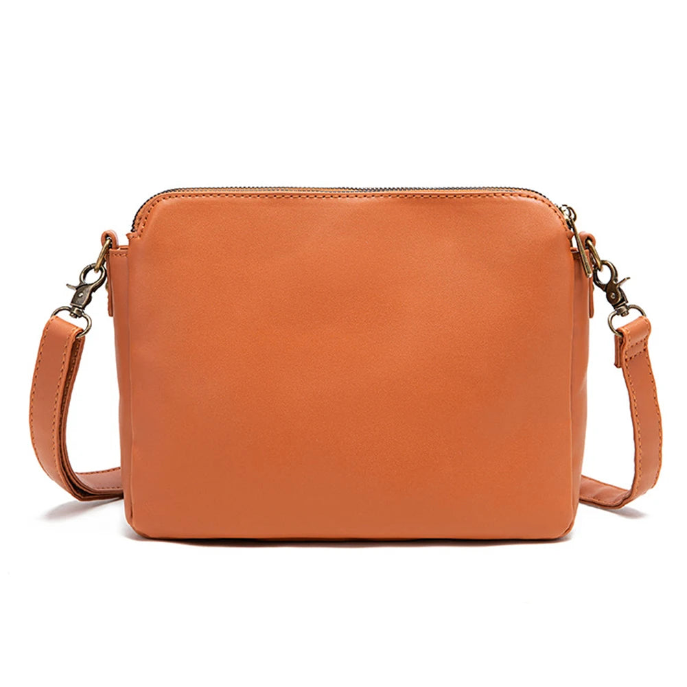 Vintage Leather Crossbody Bag Shoulder Handbags Travel Tote Shopping