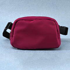 Zipper Waist Bag for Women Outdoor Sports Crossbody Bag