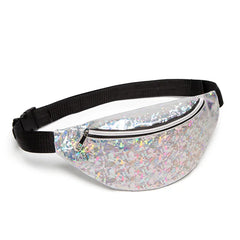 Sequins Waist Bag Fanny Pack Shoulder Waist Pack Bum Bag for Party Travel