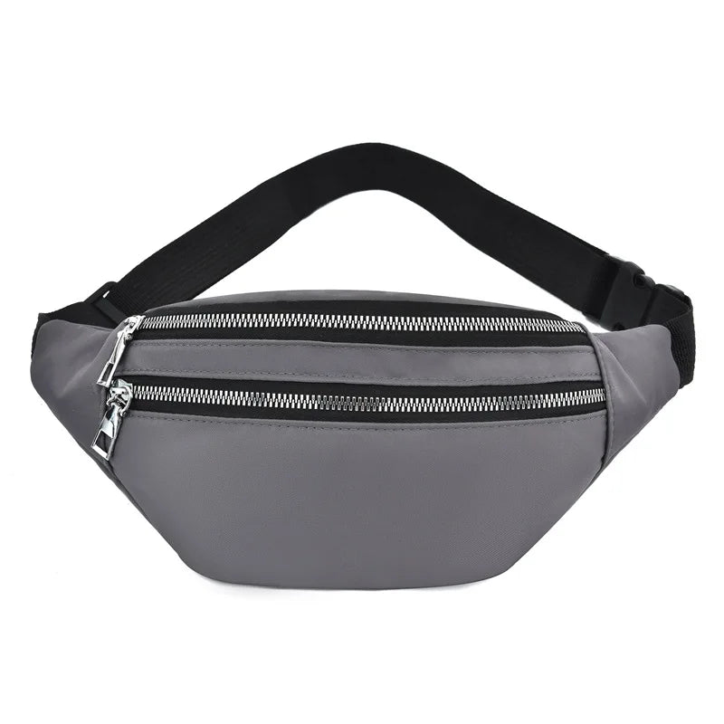 Women Waist Pack Bags Nylon Fanny Packs Casual Chest Bags