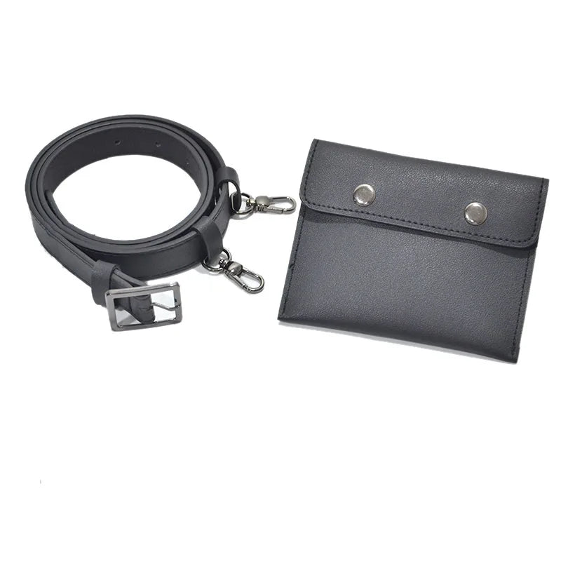 Women Waist Pack Female Leather Belt Bags For Women's Dress Phone Pouch High