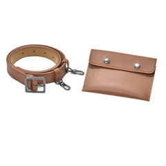 Women Waist Pack Female Leather Belt Bags For Women's Dress Phone Pouch High