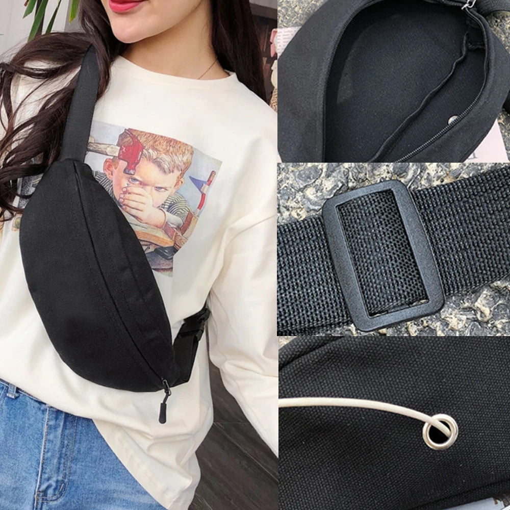 Waist Packs Men Gym Sports Travel Phone Bag Crossbody Chest Tote Handbags