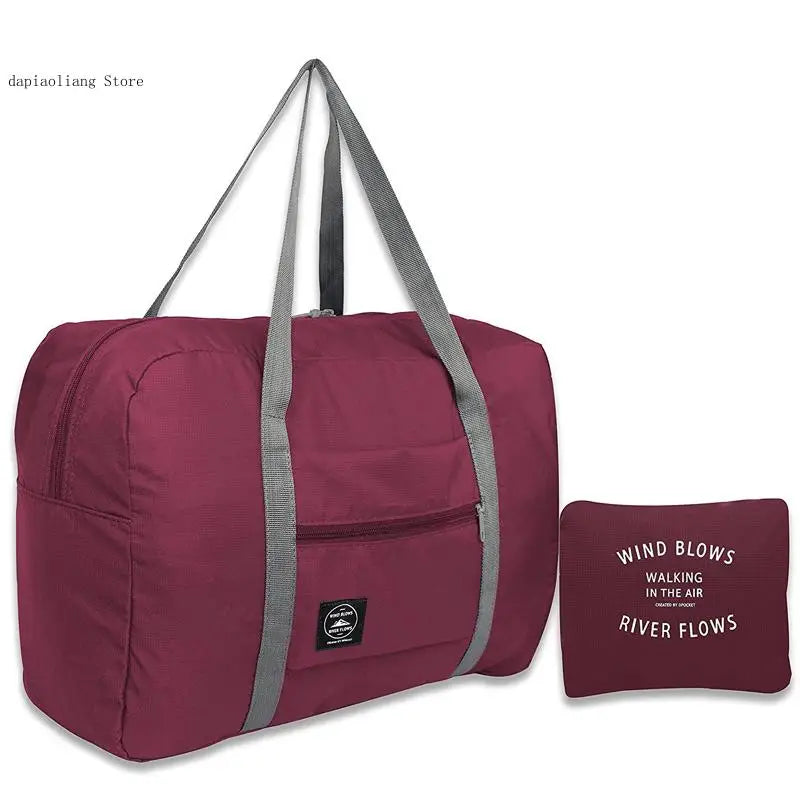 Waterproof Handbags Men Travel Bags Nylon Foldable Travel Bags Large Capacity