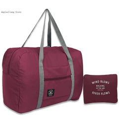 Waterproof Handbags Men Travel Bags Nylon Foldable Travel Bags Large Capacity