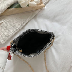Women Wedding Party Clutch Shoulder Bags Chain Crossbody Handb