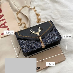 Women Nylon Crossbody Shoulder Bag for Mobile Phone