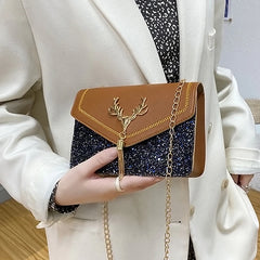 Women Nylon Crossbody Shoulder Bag for Mobile Phone