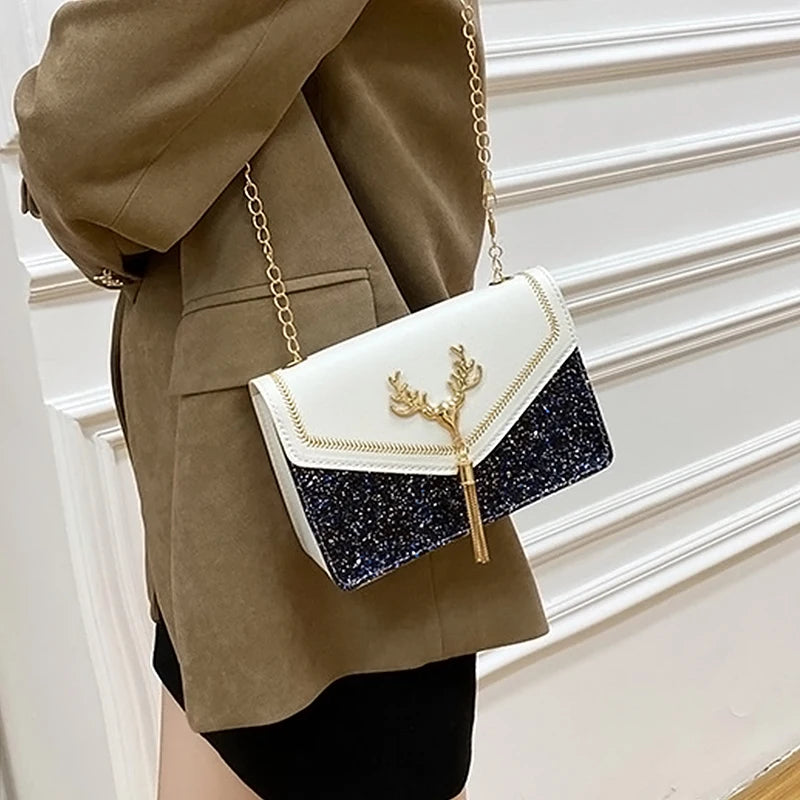 Women Nylon Crossbody Shoulder Bag for Mobile Phone