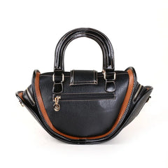 European & American Bucket Bag Stitching Large Handbag
