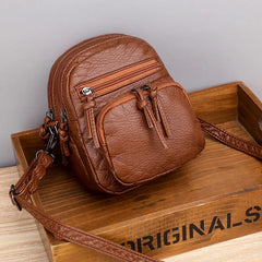 Soft Casual Small Flap Crossbody Bag for Women