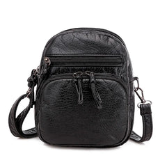 Soft Casual Small Flap Crossbody Bag for Women