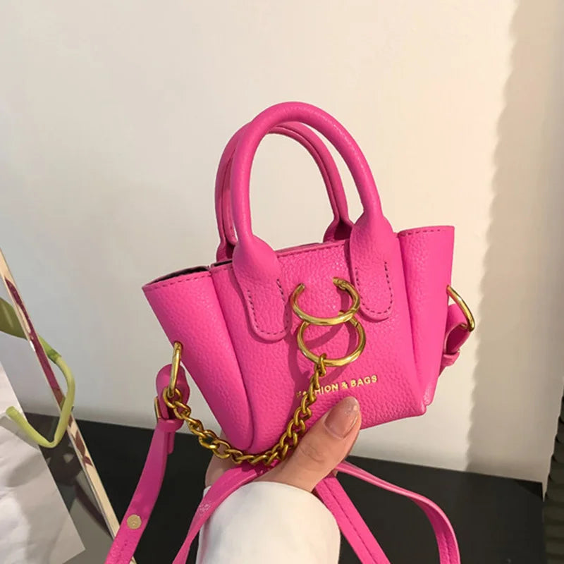 Neon Green Yellow Pink Small Handbag Party Clutch Women Shoulder Bags
