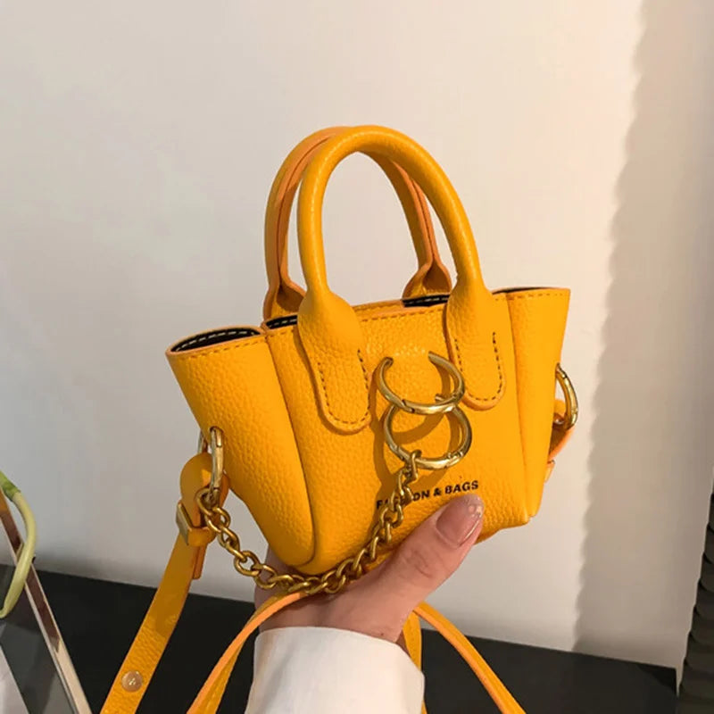 Neon Green Yellow Pink Small Handbag Party Clutch Women Shoulder Bags