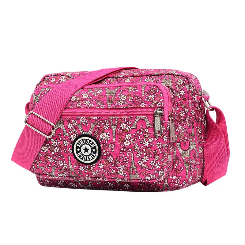 Women's Canvas Leisure Shoulder Bag High-capacity Messenger Bag