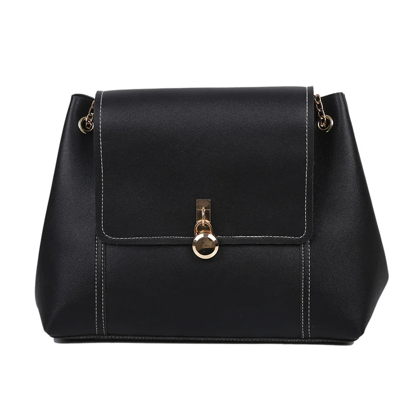Women's Foreign Style Shoulder Bag Outdoor Chain Tote Bag