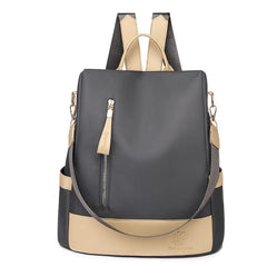 Women's Spring Casual Backpack Oxford Waterproof Travel Backpack