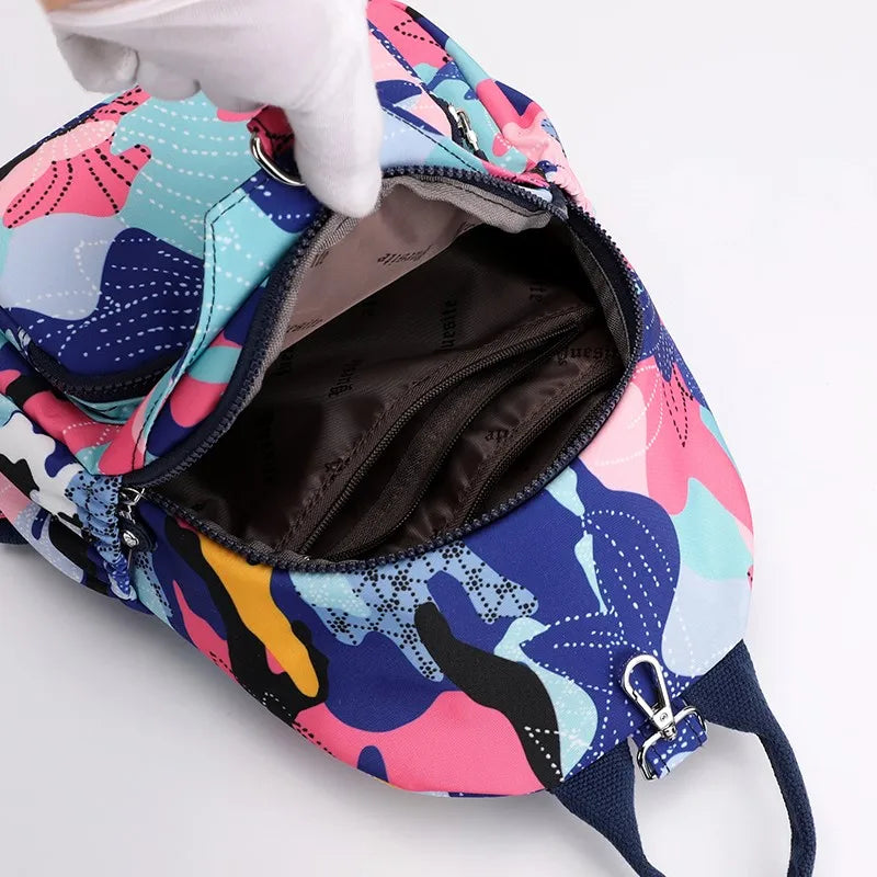 Women's Soft Nylon Travel Backpack