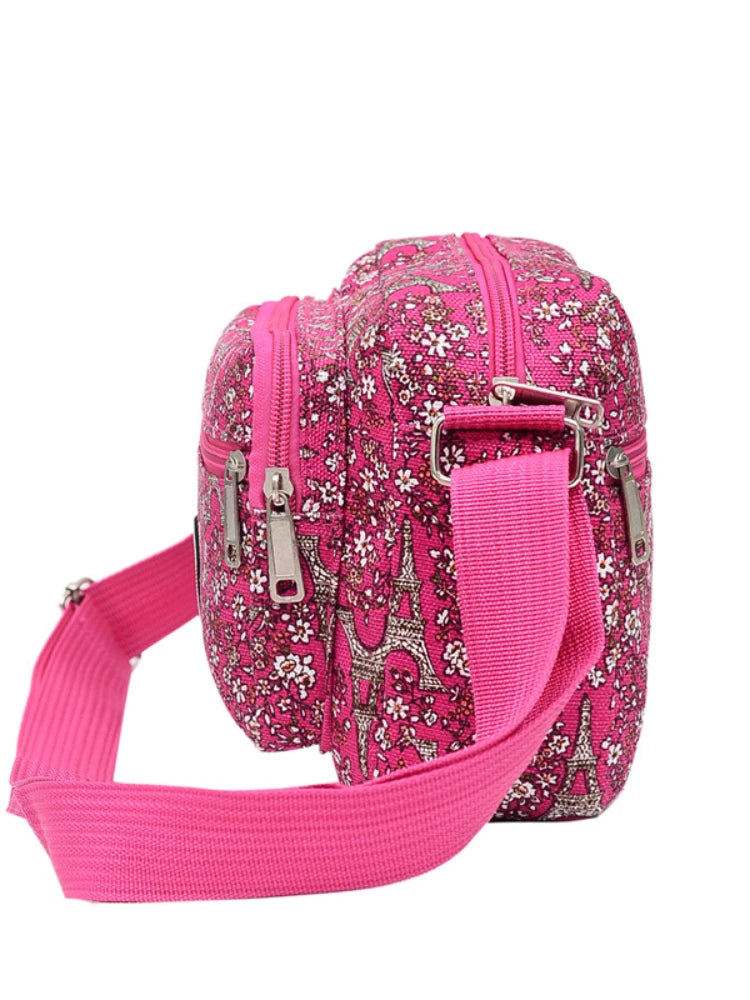 Canvas Shoulder Bag High-capacity Ladies Crossbody Bag