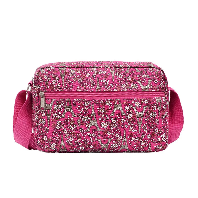 Canvas Shoulder Bag High-capacity Ladies Crossbody Bag