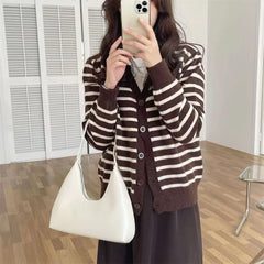 Women's Small Shoulder Bag PU Leather Casual Handbag