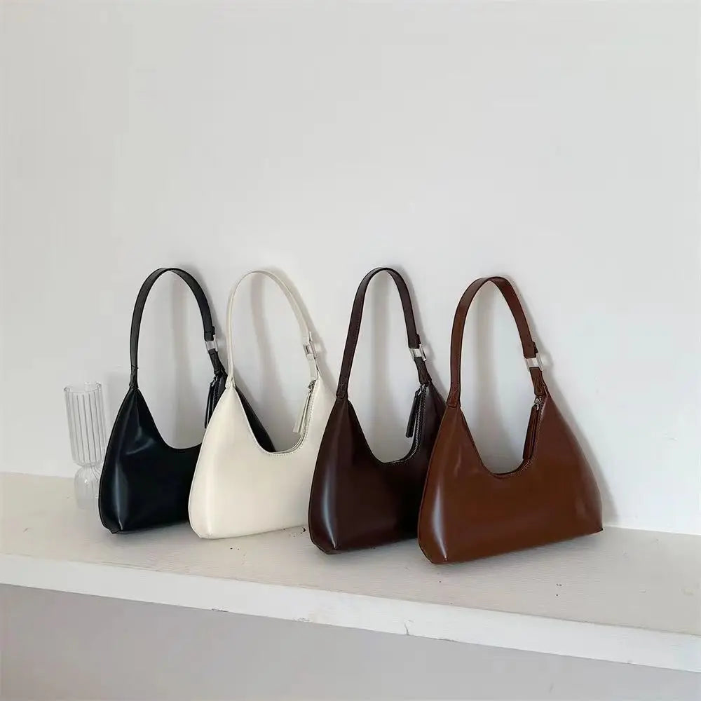 Women's Small Shoulder Bag PU Leather Casual Handbag