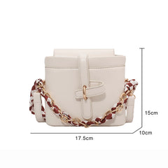 Women's PU Leather Shoulder Bag Crossbody Solid