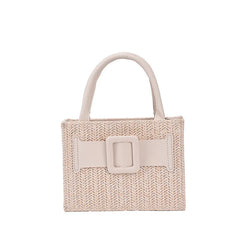Summer Western Style Straw Crossbody Bag Tote Bag