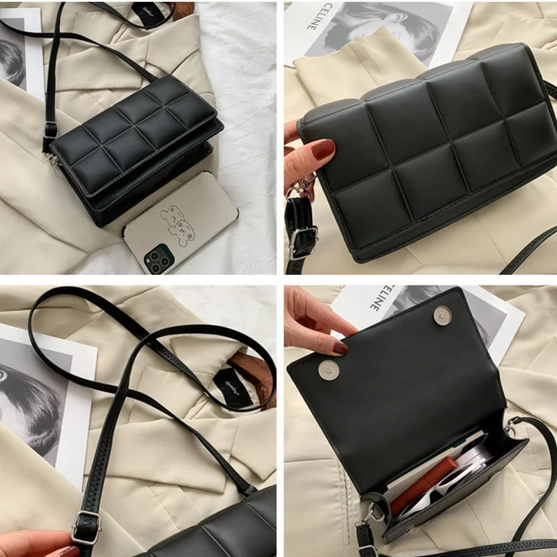 Women's Shoulder Bag Small Crossbody Messenger Handbag Ladies Underarm