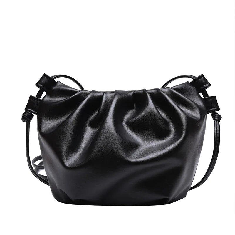 Contracted Small Crossbody Bag Leather Female Shoulder Bags