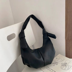 Women's Summer Half Moon Underarm Bag Casual Large Capacity Handbag